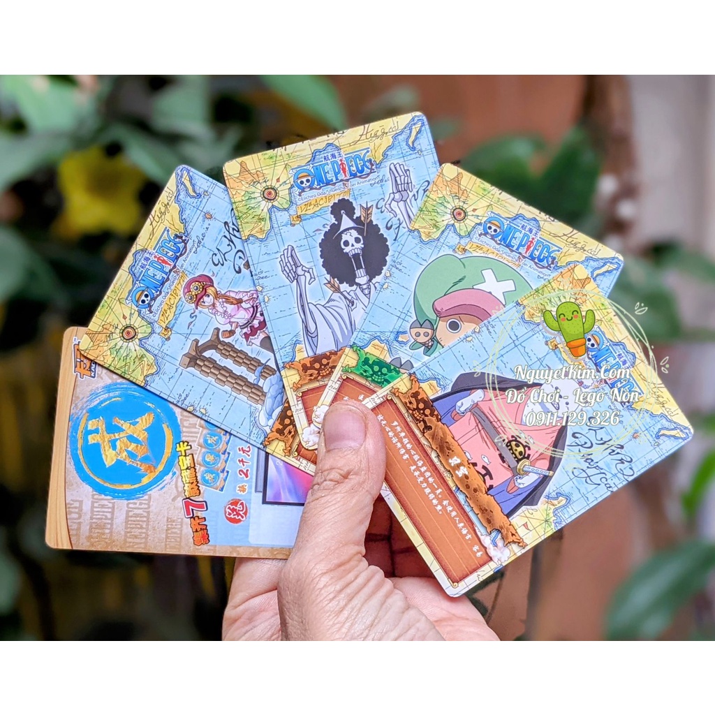 Thẻ Nhân Phẩm One Piece Wano Quốc Thẻ Bài Hải Tặc Siêu Vip Pro - Hộp 30 Pack 150 Thẻ Cực Chất