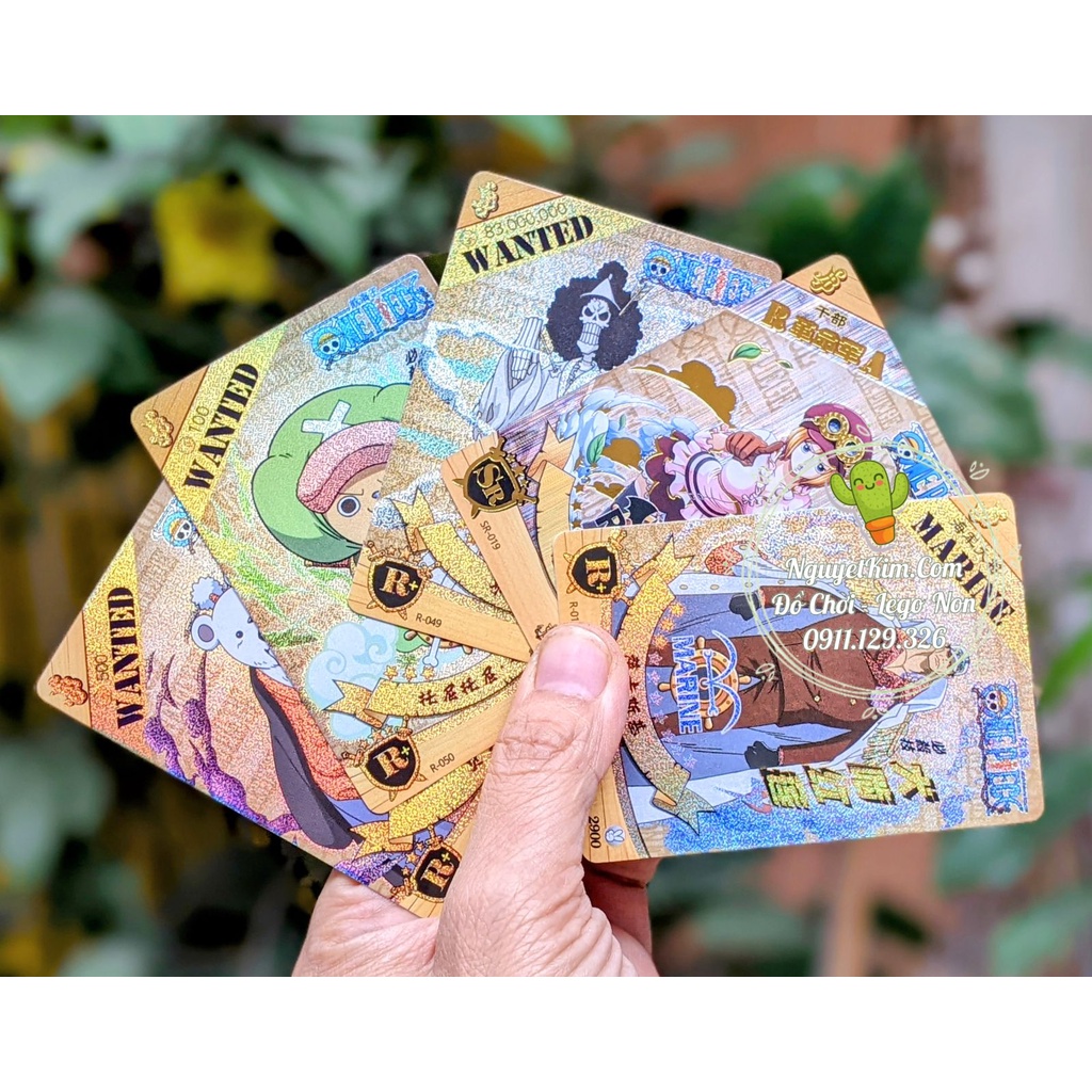 Thẻ Nhân Phẩm One Piece Wano Quốc Thẻ Bài Hải Tặc Siêu Vip Pro - Hộp 30 Pack 150 Thẻ Cực Chất