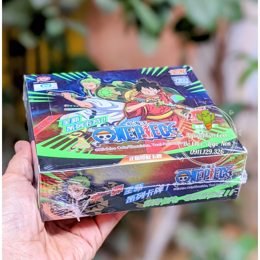 Thẻ Nhân Phẩm One Piece Wano Quốc Thẻ Bài Hải Tặc Siêu Vip Pro - Hộp 30 Pack 150 Thẻ Cực Chất