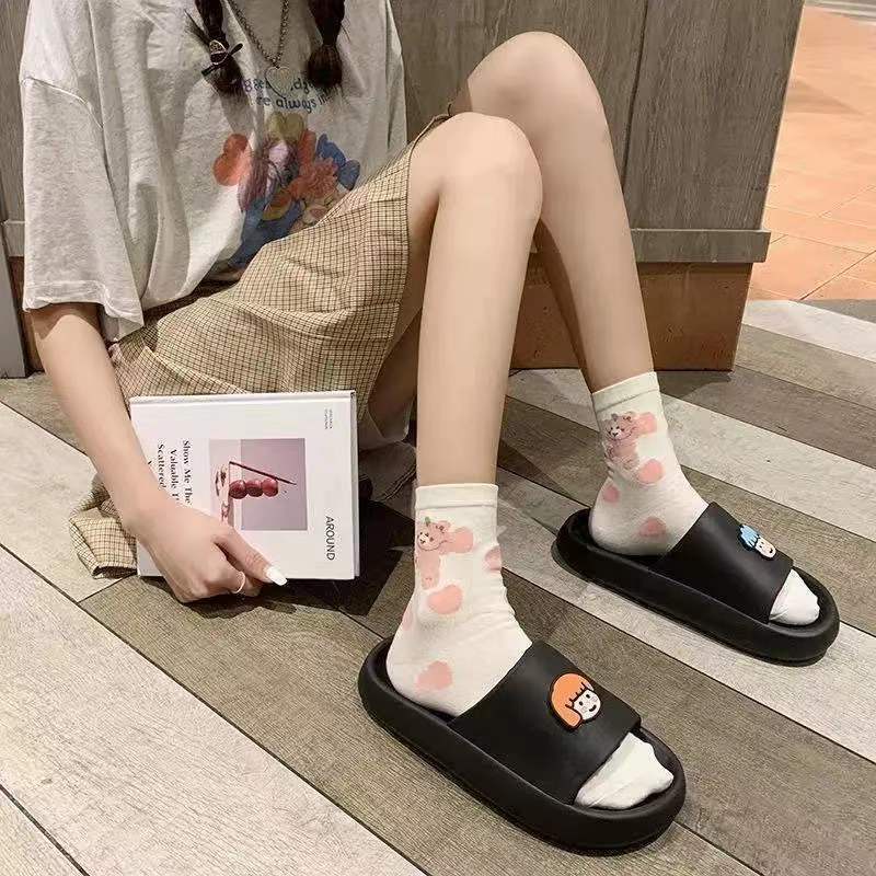 Dép Đi Trong Nhà Tắm Hình Đám Mây Dễ Thương Thời Trang Mùa Hè Cho Nam Và Nữ