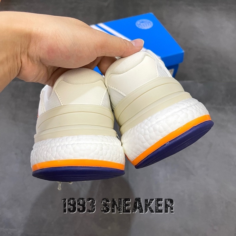 Giày thể thao EQT+ v2 Trắng Xanh đế boost nén cao cấp