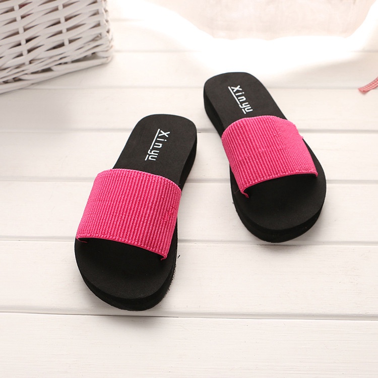 Dép Lê Đi Biển Đơn Giản Thời Trang Cho Nữ