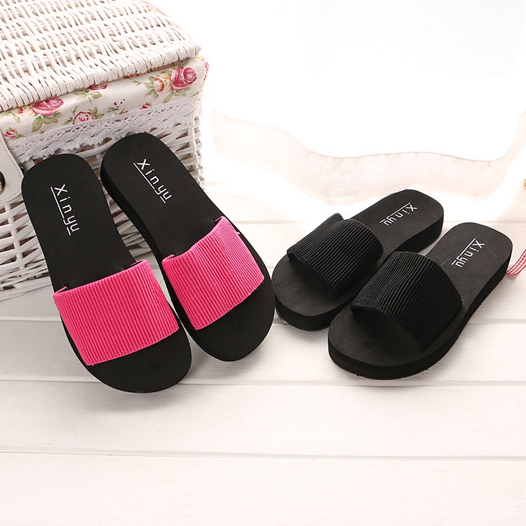 Dép Lê Đi Biển Đơn Giản Thời Trang Cho Nữ