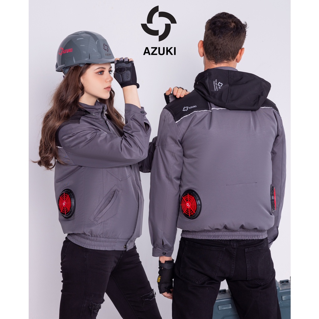 Áo Điều Hòa 𝗔𝗭𝗨𝗞𝗜 𝗦𝗨𝗣𝗘𝗥 𝗨𝗟𝗧𝗥𝗔 𝟮𝟬𝟮𝟯 Mạnh Nhất 2023 Pin 26000mah, Quạt 13V Chống Nước Siêu Mạnh