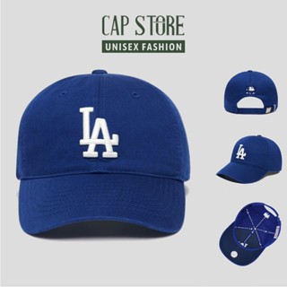 Nón MLB LA xuất khẩu - Mũ lưỡi trai LA hàng full tag mẫu mới style cho cả nam và nữ form freesize Capstore [MLB.01]