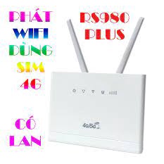 Phát wifi sử dụng Sim 4G. Gồm 3 loại CPE - V08, CPE- V01, CPE RS980, MIXIE MF 3600