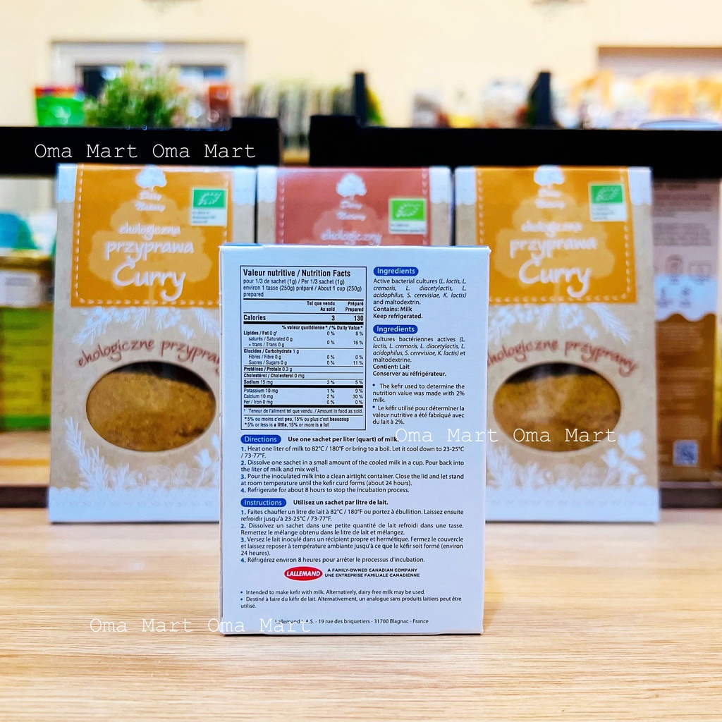 Men Làm Sữa Chua Kefir Yogourmet