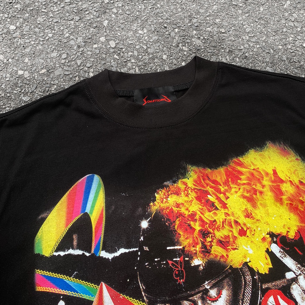 Áo thun ngắn tay oversize PLAYBOI CARTI