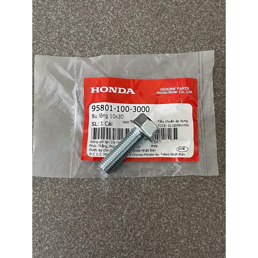 Ốc chân phuộc dưới xe future mập 125 future led 125 hàng chính hãng 958011003000