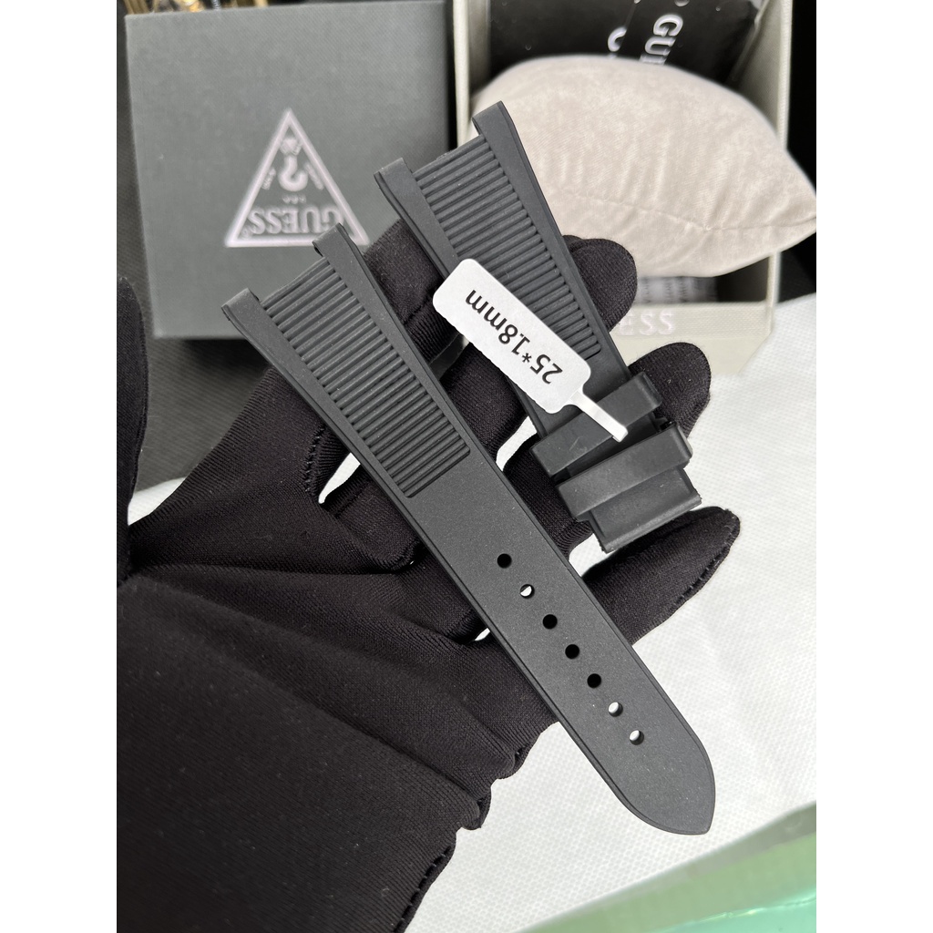 Dây silicon thay thế dành cho đồng hồ patek nam 25mm