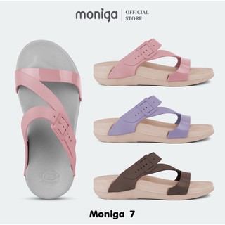 Dép Thái Lan Nữ MONOBO MONIGA 7 Quai Chéo Chính Hãng, Dép Quai Chéo Nữ Siêu Nhẹ Chống Thấm, Chống Trơn Trượt