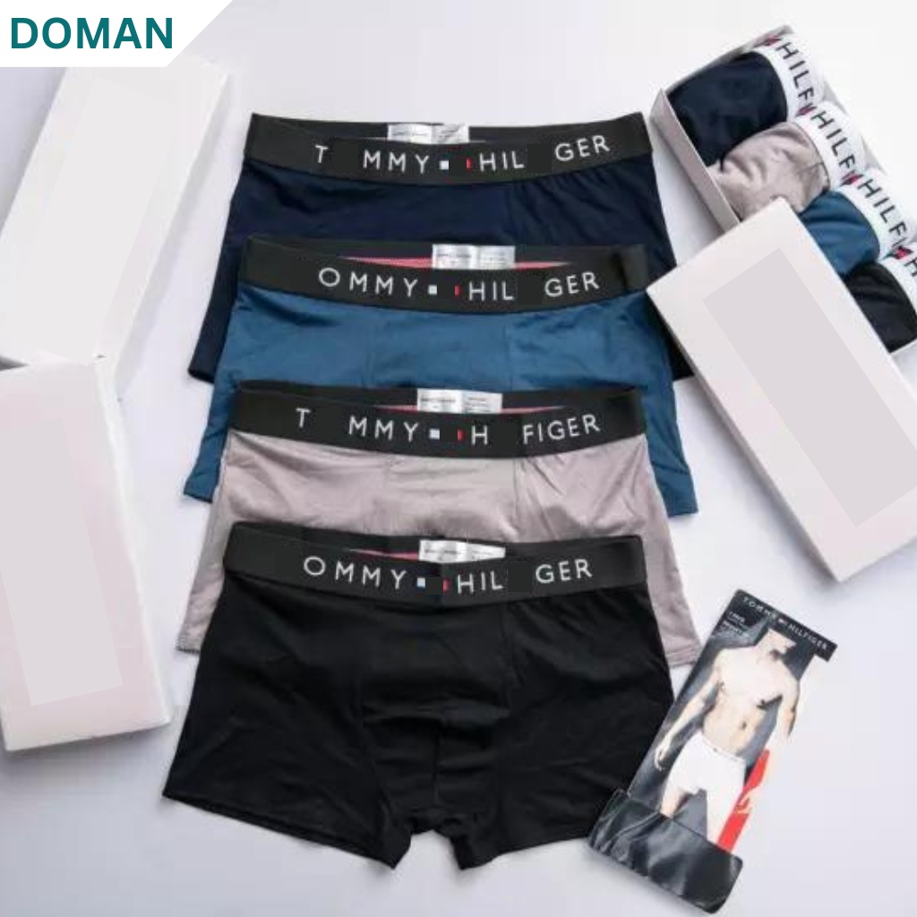 Quần sịp nam đùi thun lạnh cao cấp dáng boxer co giãn mềm mịn DOLMAN QL07