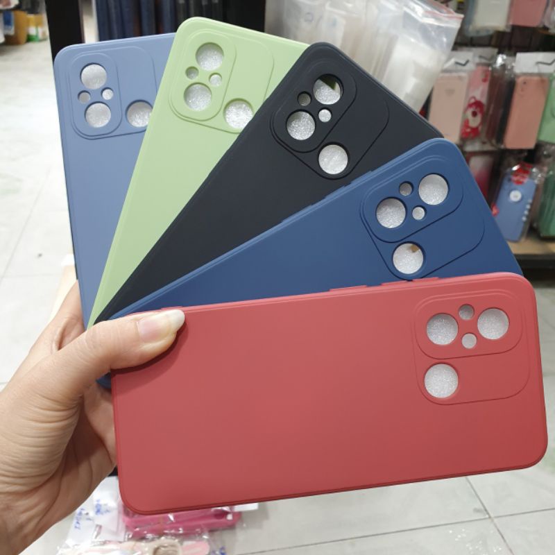 Ốp lưng Xiaomi Redmi 12C dẻo màu chống bẩn có bảo vệ camera