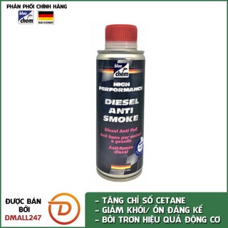 Phụ gia tăng cetan và giảm khói cho động cơ diesel Bluechem 33184E dung tích 150ml