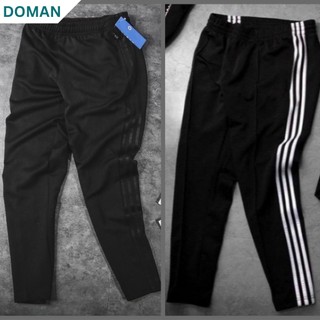Quần thể thao nam nữ 3 sọc vải thun poly 2 da mịn co giãn DOLMAN QDN03