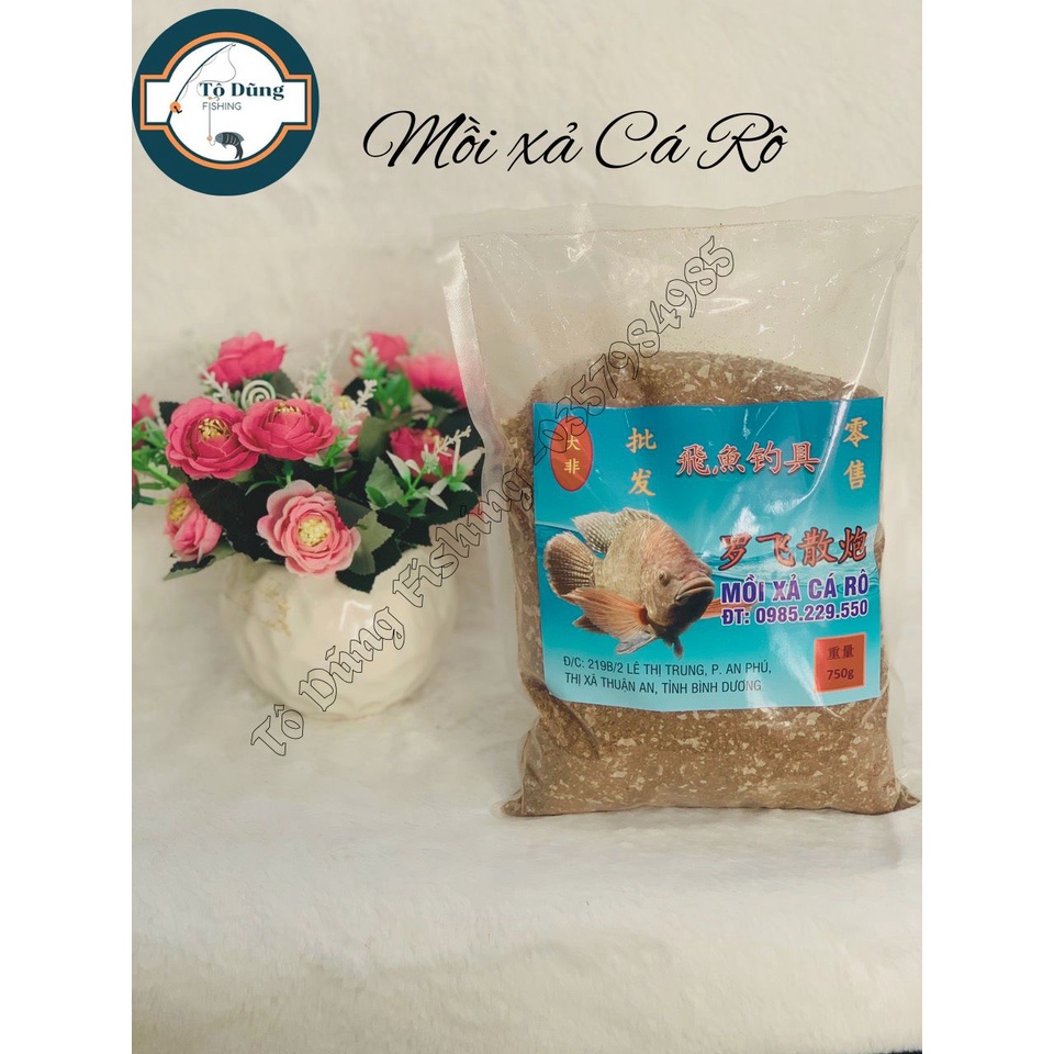 Mồi Câu Đại Phi Xả Rô Phi