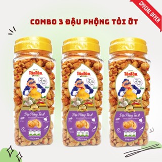  Combo 3 Hủ Đậu Phộng Tỏi Ớt Tân Tân 260g - Combo 3 Hủ 