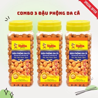 Combo 3 hũ đậu phộng da cá tân tân 300g