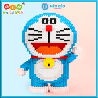 [Tặng đèn led] Mô hình lắp ráp Doraemon 30 cm Mèo Béo Kids Store