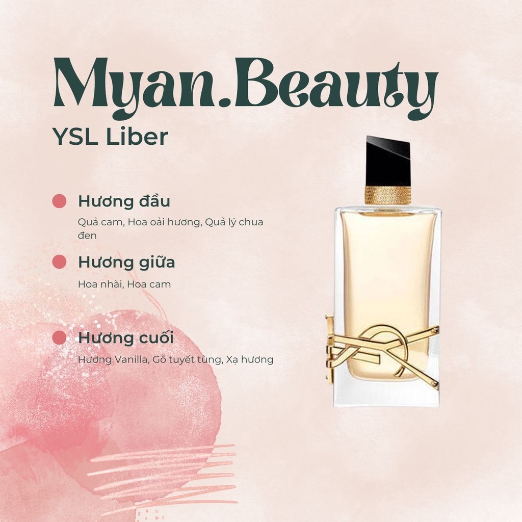 Nước Hoa Nữ YSL Libre EDP dung tích 90ml - Dầu thơm nữ mang hương thơm nống nàn ấm áp