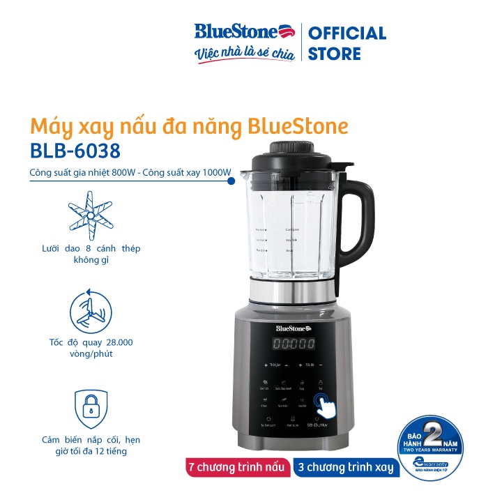 Máy Xay Nấu Đa Năng Bluestone BLB-6038