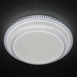 ĐÈN LED ỐP TRẦN TRANG TRÍ PHÒNG KHÁCH, PHÒNG NGỦ 3 CHẾ ĐỘ SÁNG NTC-01 48W
