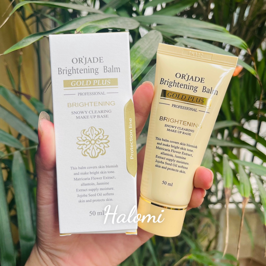 Kem Nền Orjade Gold Plus giúp làm căng bóng mịn da chính hãng