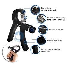 Tập bóp tay lò xo có chỉnh lực