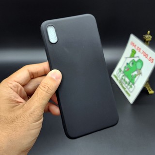 [Ảnh Thật] Ốp Lưng iPhone XS MAX Dẻo Đen Nhám