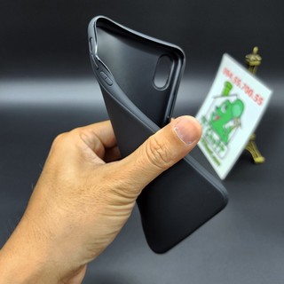 [Ảnh Thật] Ốp Lưng iPhone XS MAX Dẻo Đen Nhám