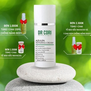 Kem dưỡng da nhạy cảm dr pluscell azulen soothing cream 30ml