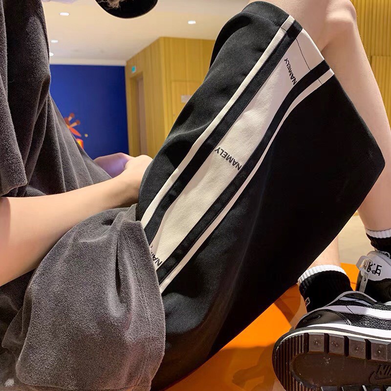 Quần đùi unisex NEMALY, Quần short nam nữ, chất Umi thế thao, Uzangshop