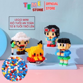 Lego mini, đồ chơi lego teme, đồ chơi phát triển trí tuệ cho bé từ 8 tuổi