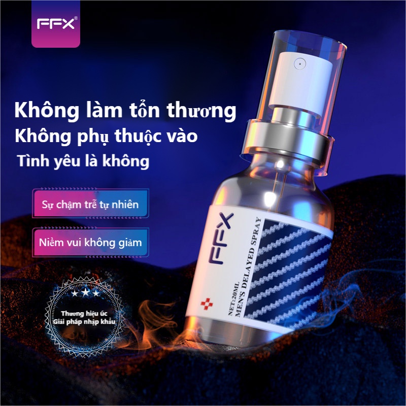 Chai xịt hỗ trợ giảm thời gian phun nam xtraman xịt 20Ml tăng phái mạnh 20ml