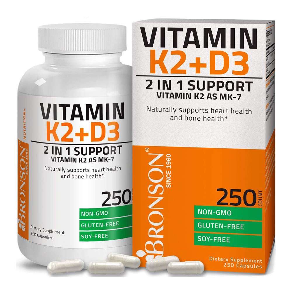 Vitamin K2+D3 250 viên BRONSON