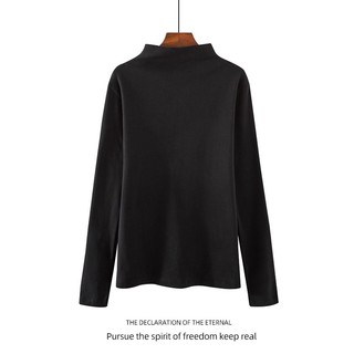 Áo thun cổ lọ nữ thời trang Hàn Quốc