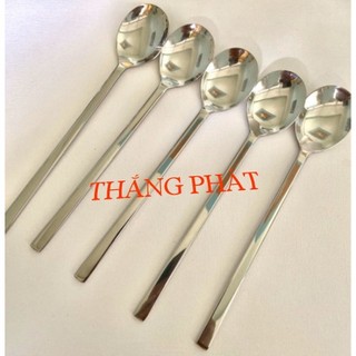 Muỗng soup tròn kiểu Hàn Quốc inox cao cấp