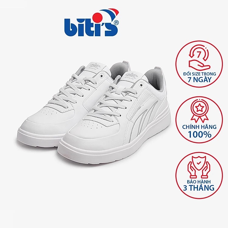 Giày Thể Thao Nam Biti' s Hunter Street White DSMH10400TRG