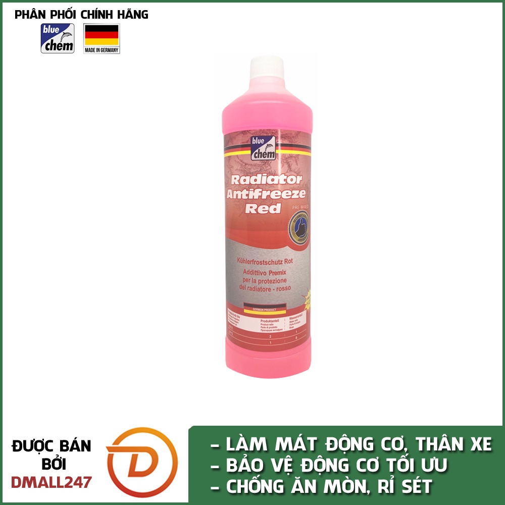 Nước làm mát chống đông pha sẵn cho ô tô Bluechem 32046E