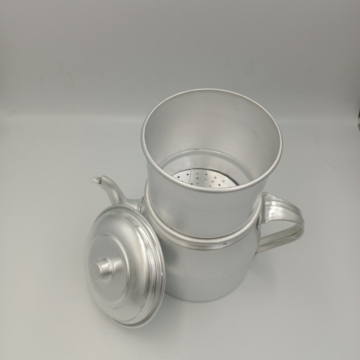 Phin pha cà phê nhôm loại to 1 và 2 lạng