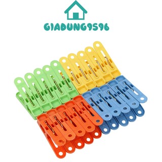 Vỉ 20 kẹp quần áo nhựa