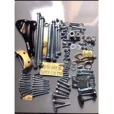 Full bộ ốc dàn xe super cup c50