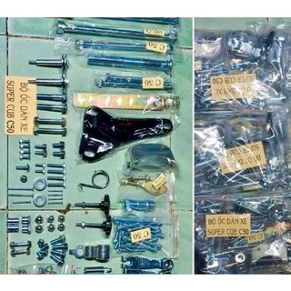 Full Bộ Ốc Dàn Xe SUPER CUP C50 [ giá hủy diệt ]