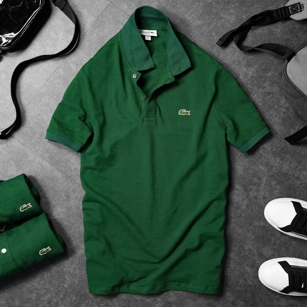 Áo thun Nam thêu Logo Cá Sấu Cao Cấp Thiết Kế Cổ bẻ Chất Vải Dày Đep Cao Cấp Store Premium