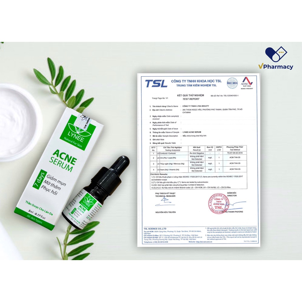 Serum Acne Thảo Dược 5ML