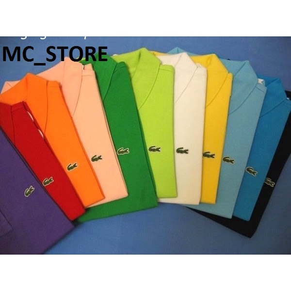 Áo thun Nam thêu Logo Cá Sấu Cao Cấp Thiết Kế Cổ bẻ Chất Vải Dày Đep Cao Cấp Store Premium