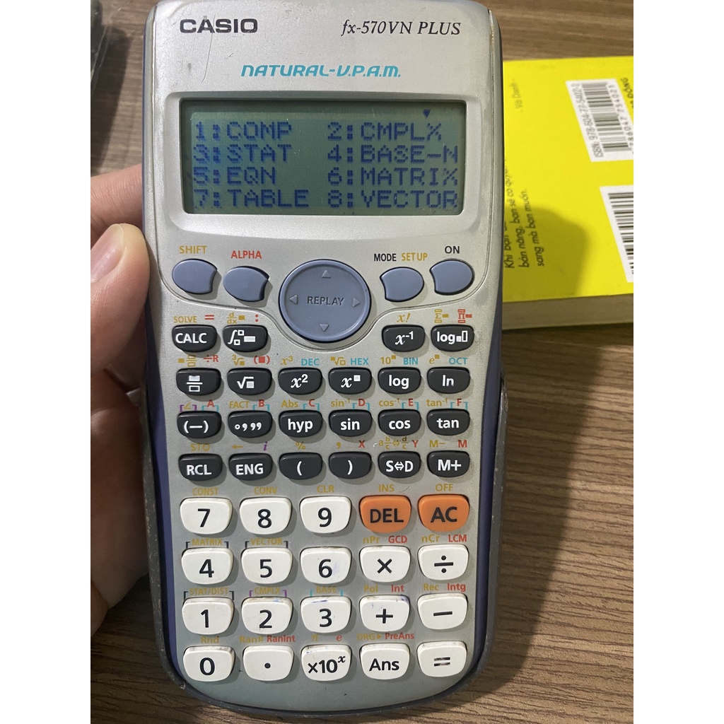 Máy tính học sinh casio FX570VN PLUS chính hãng