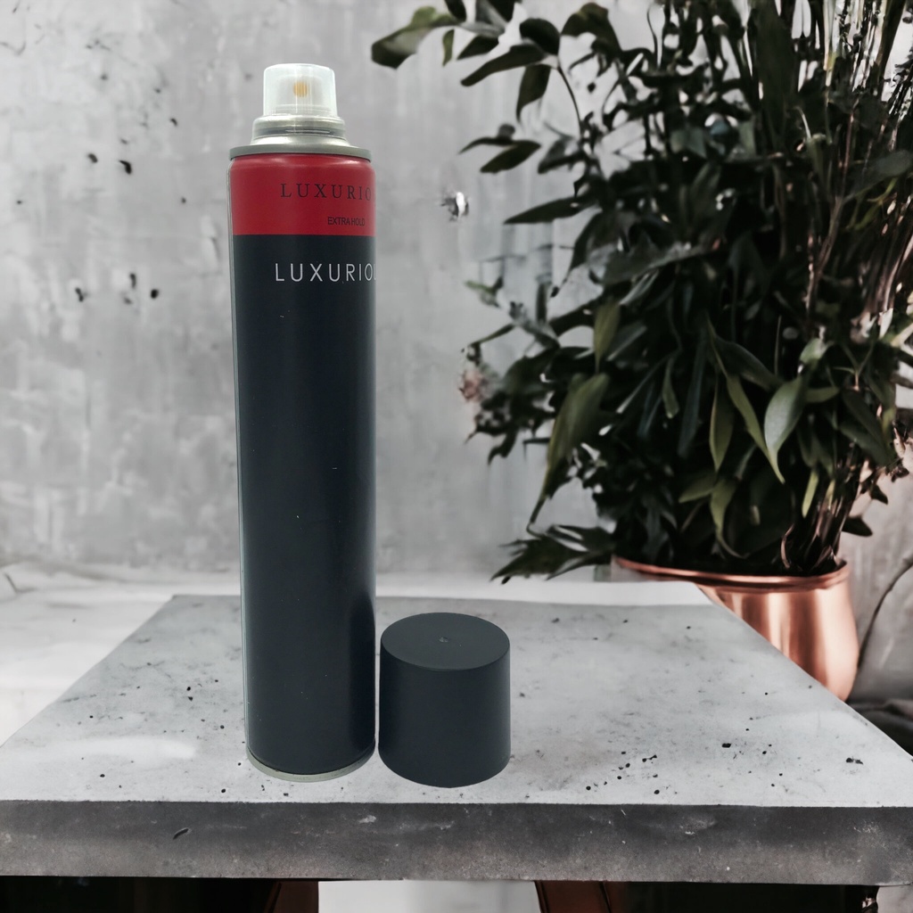 Gôm xịt tóc Luxurious 320ml keo xit tóc giá rẻ siêu cứng tạo kiểu nam nữ MLUX