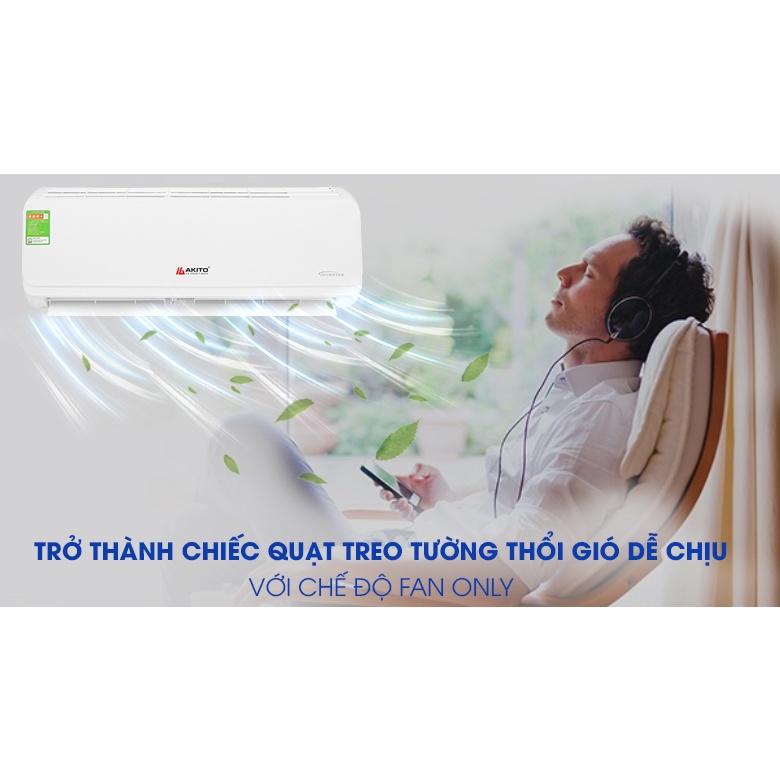 Điều hòa Akito 1 chiều Inverter 12000BTU  AIC-12ST - Hàng chính hãng