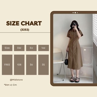 Váy sơ mi cúc gỗ maxi (3252) (ảnh tự chụp)